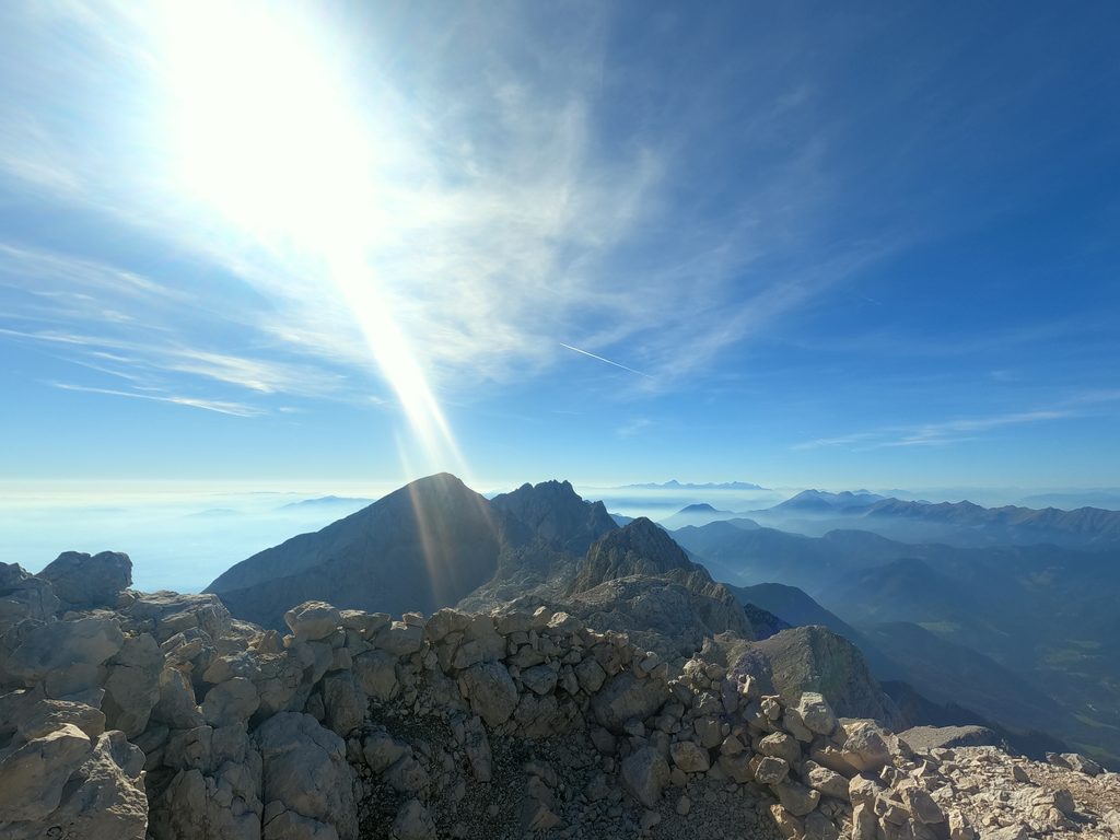 The summit of Skuta